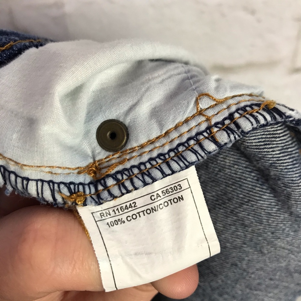 Trillium Southwestern Boho Cutoff Distressed Short - Picture 5 of 5